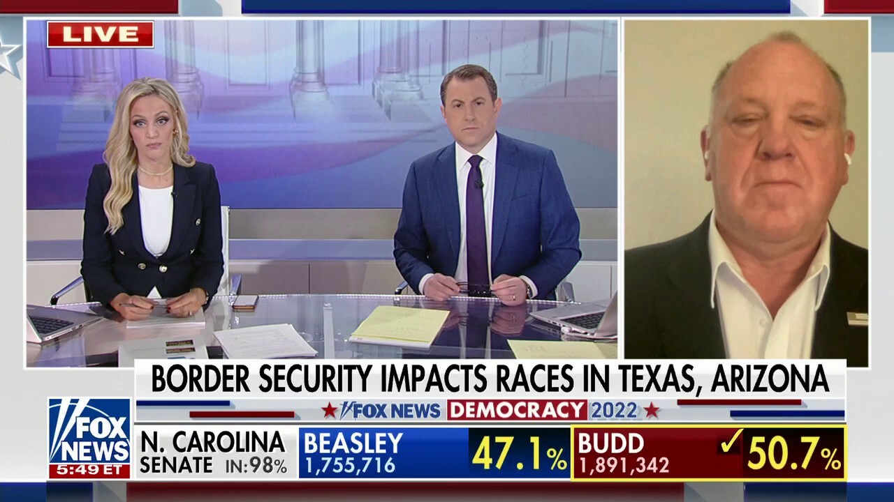 Tom Homan on border security impacting midterms: 'Matter of national security'