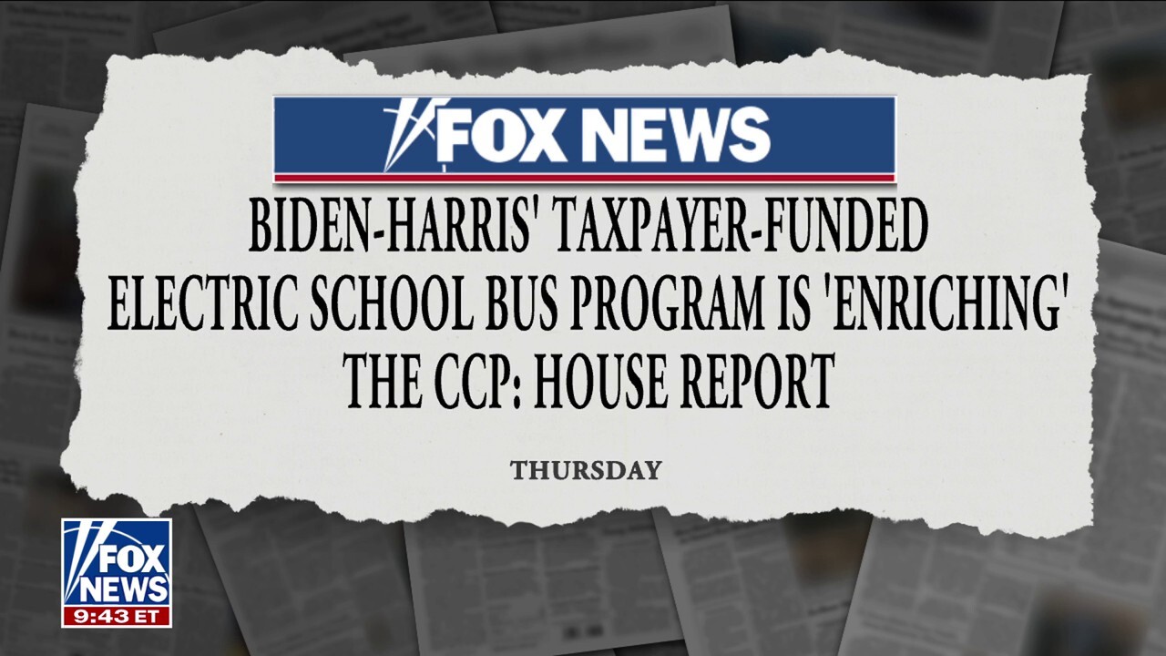 Biden-Harris electric school bus program reportedly enriching CCP