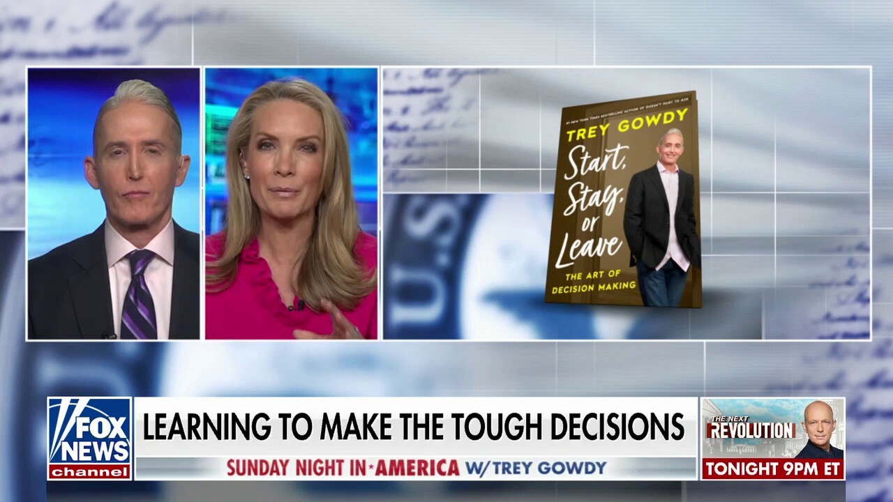 Trey Gowdy's new book 'Start, Stay, or Leave' explores how we make decisions