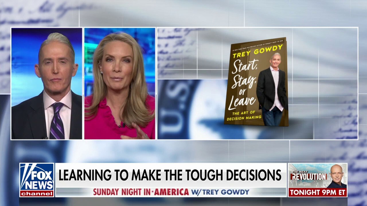 Trey Gowdys New Book Start Stay Or Leave Explores How We Make Decisions Fox News Video 