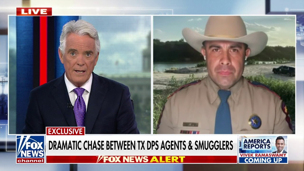 Footage shows dramatic chase between Texas DPS and smugglers