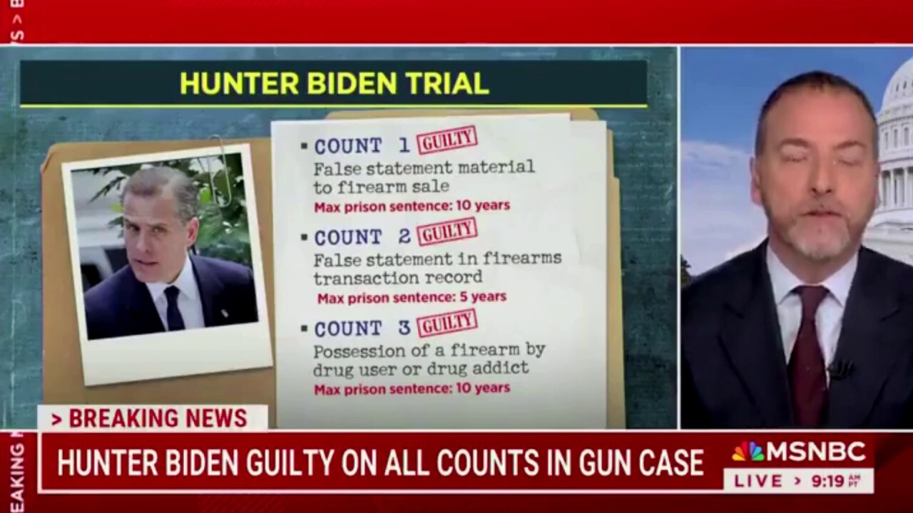 Тод на NBC News` нарича присъдата на Хънтър Байдън „голям удар за Тръмп“, доказва липса на въоръжение на DOJ