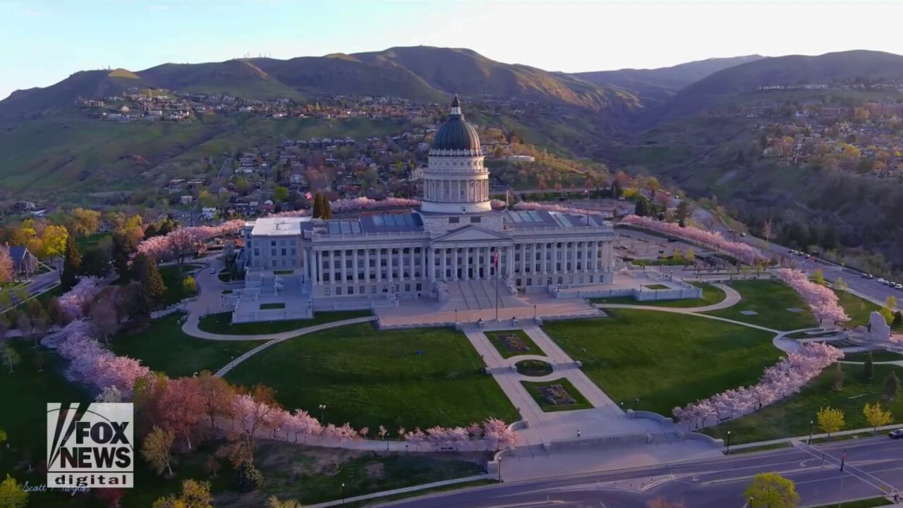 Cherry blossoms in bloom at Utah’s state capitol after long, harsh winter — see the video!