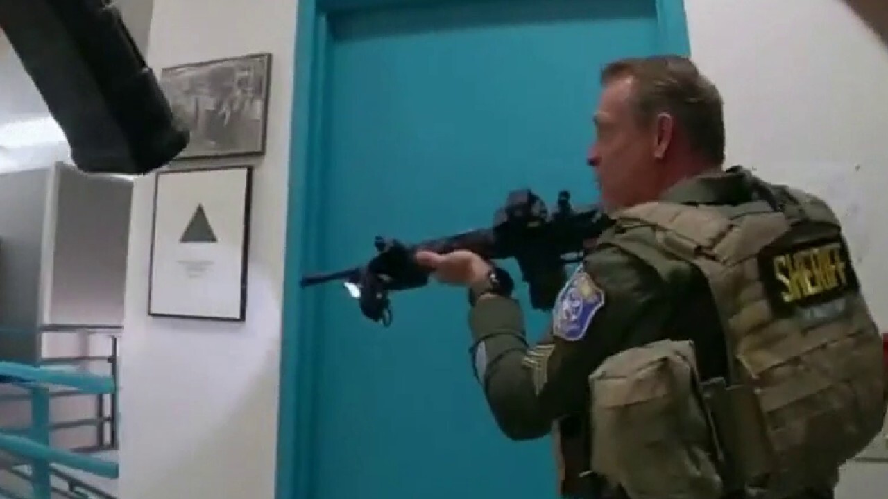 New video shows California police racing into building to confront San Jose mass shooter