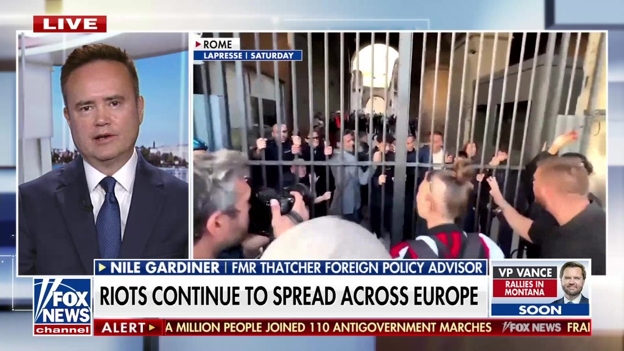 Violence could intensify in Europe as riots persist, former Thatcher adviser warns