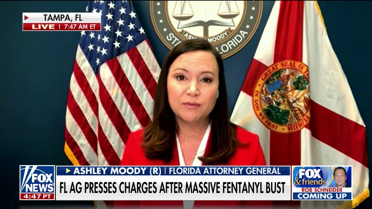 Florida AG announces prosecution of Mexican fentanyl gang