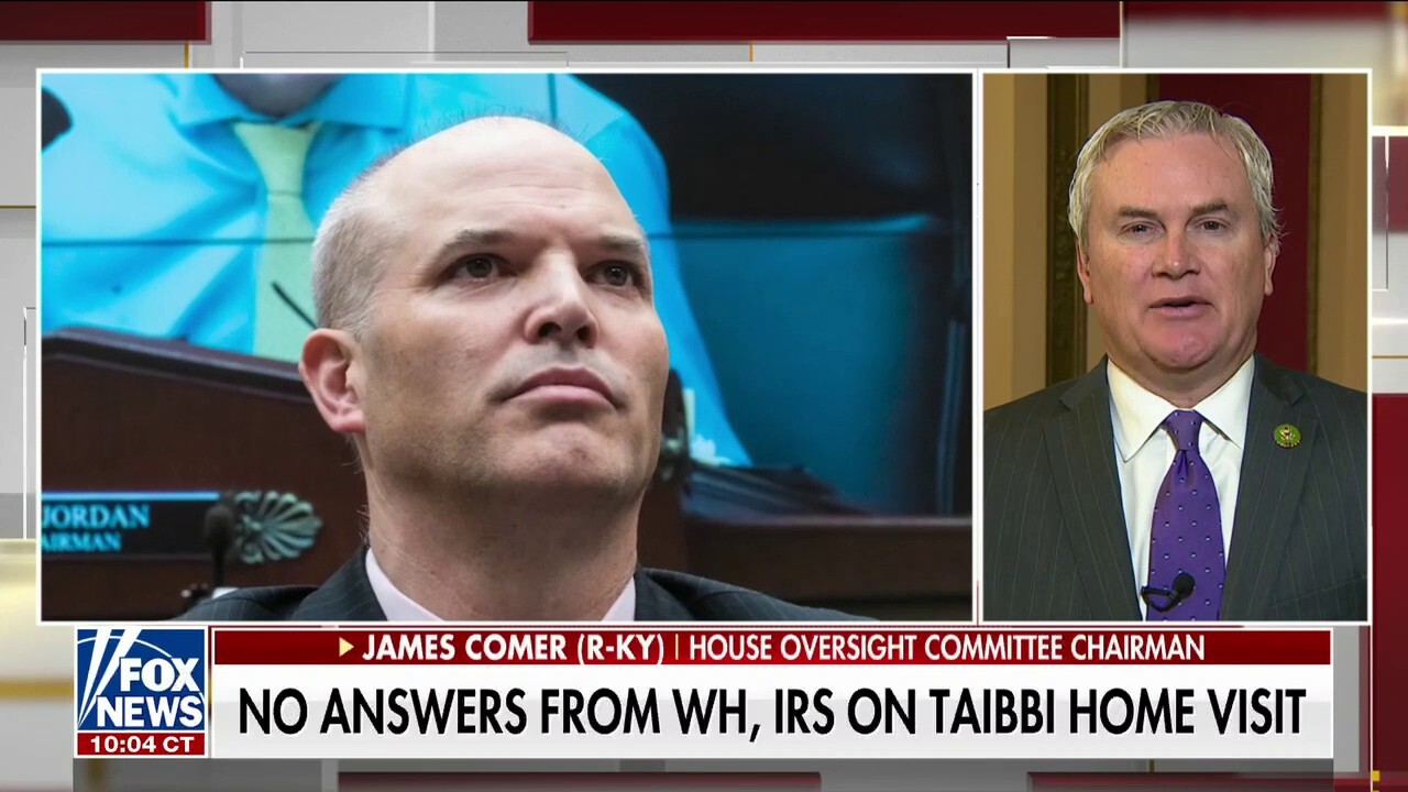 James Comer on IRS visit to Taibbi's home: The odds of this happening are 1 in 10 million