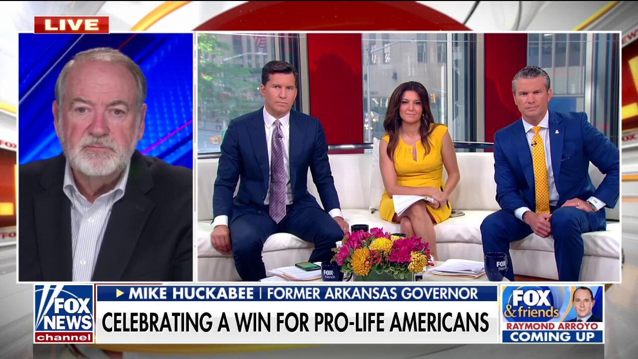 Mike Huckabee on abortion: ‘Every human life has intrinsic worth and value’