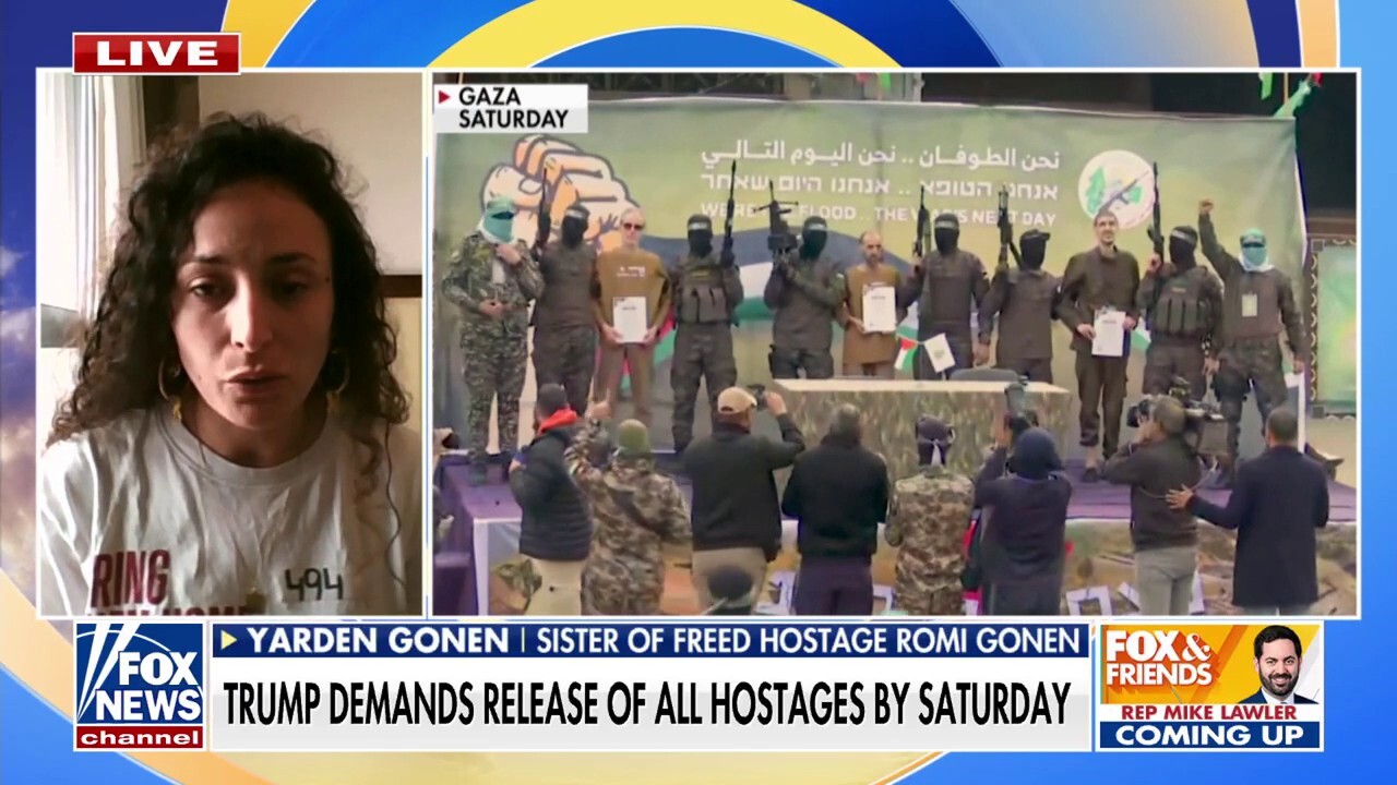 Sister of freed Hamas hostage praises Trump for role in negotiations: 'America is our greatest ally'