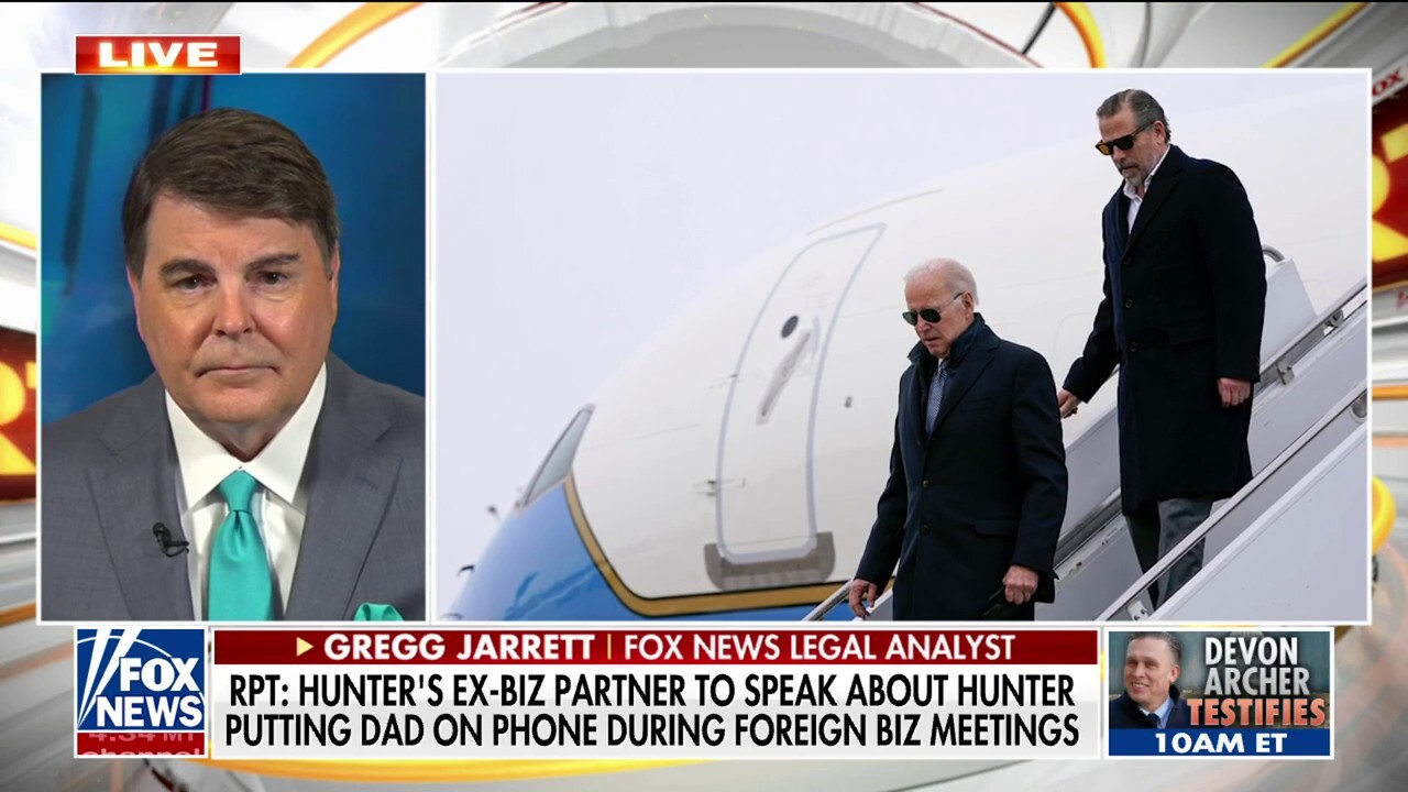 Gregg Jarrett: You are seeing a cover-up to protect Joe Biden