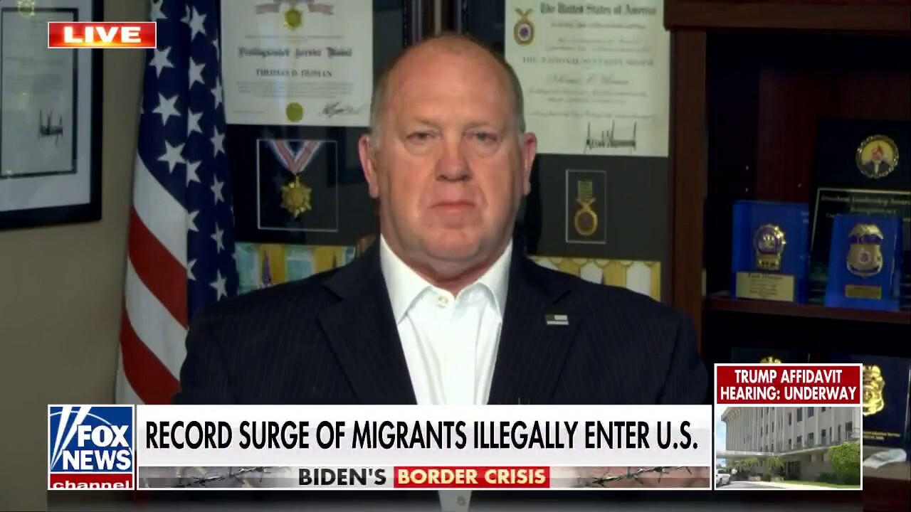 Tom Homan says border crisis is the ‘worst’ the country has ever seen