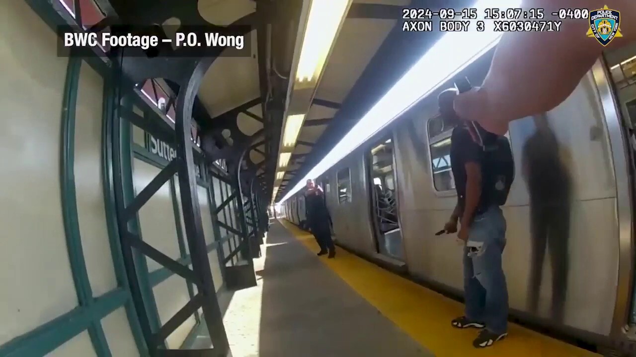 Dramatic NYPD bodycam video shows controversial Brooklyn subway shooting: ??’Drop the knife’