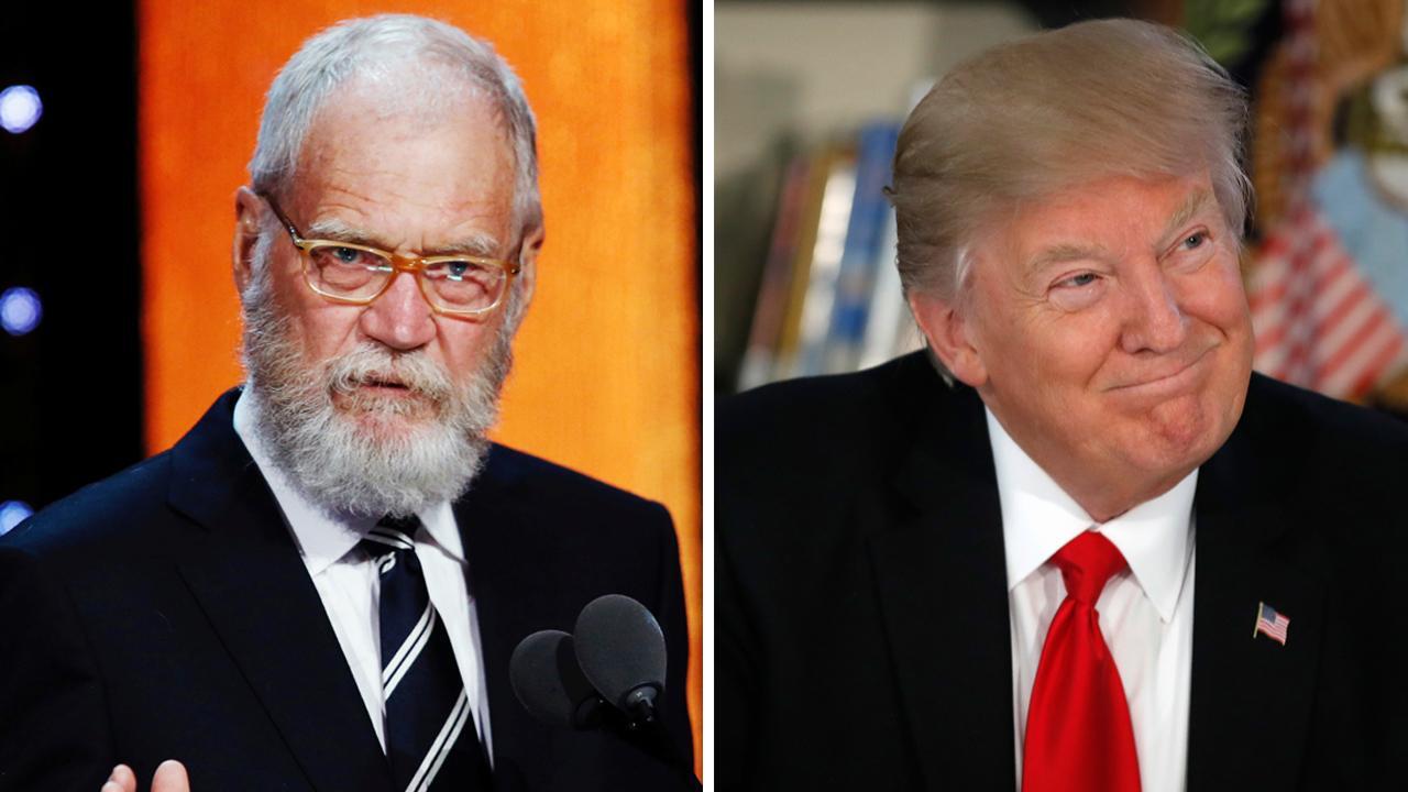 David Letterman: Late night TV too soft on Trump
