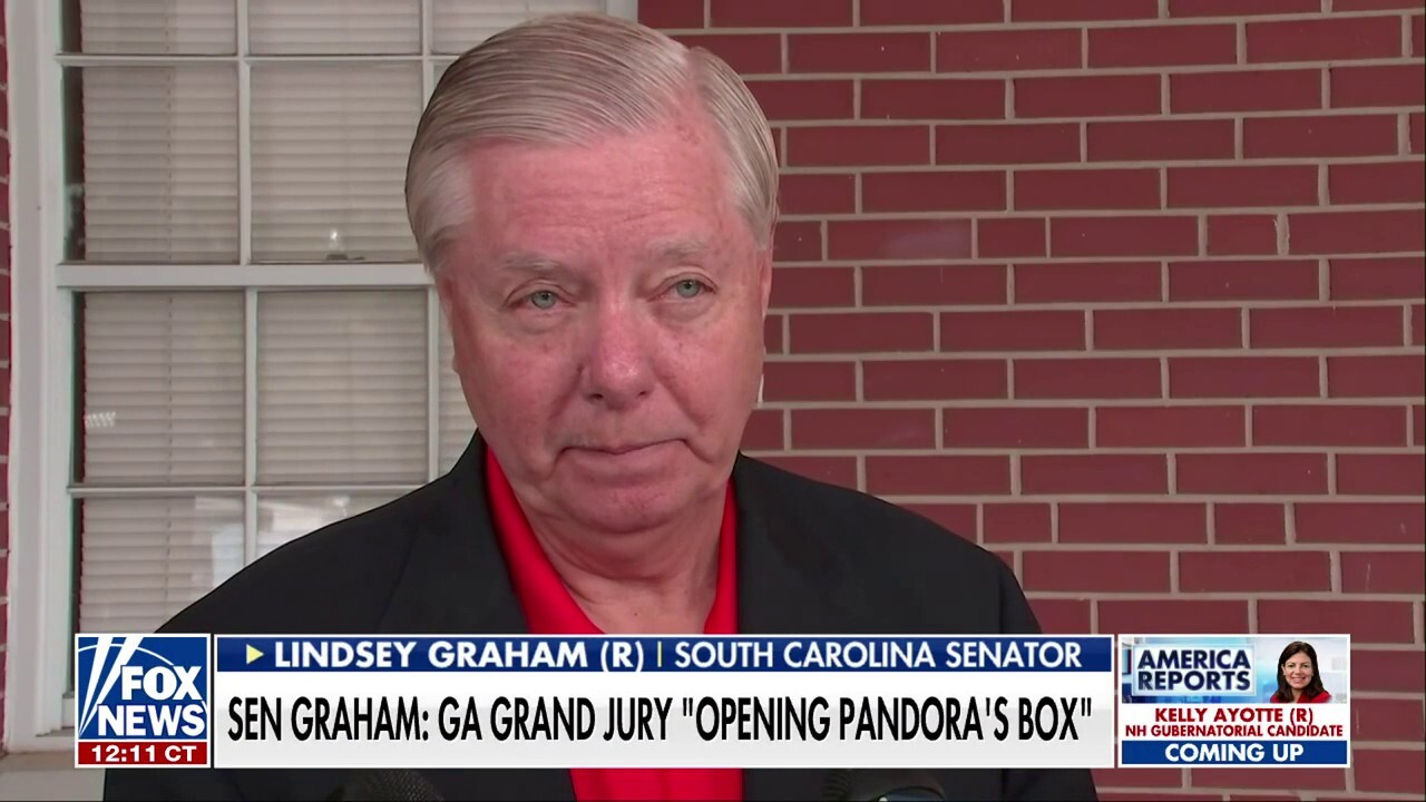 Sen. Lindsey Graham reacts to grand jury recommendation: 'Troubling for the country'