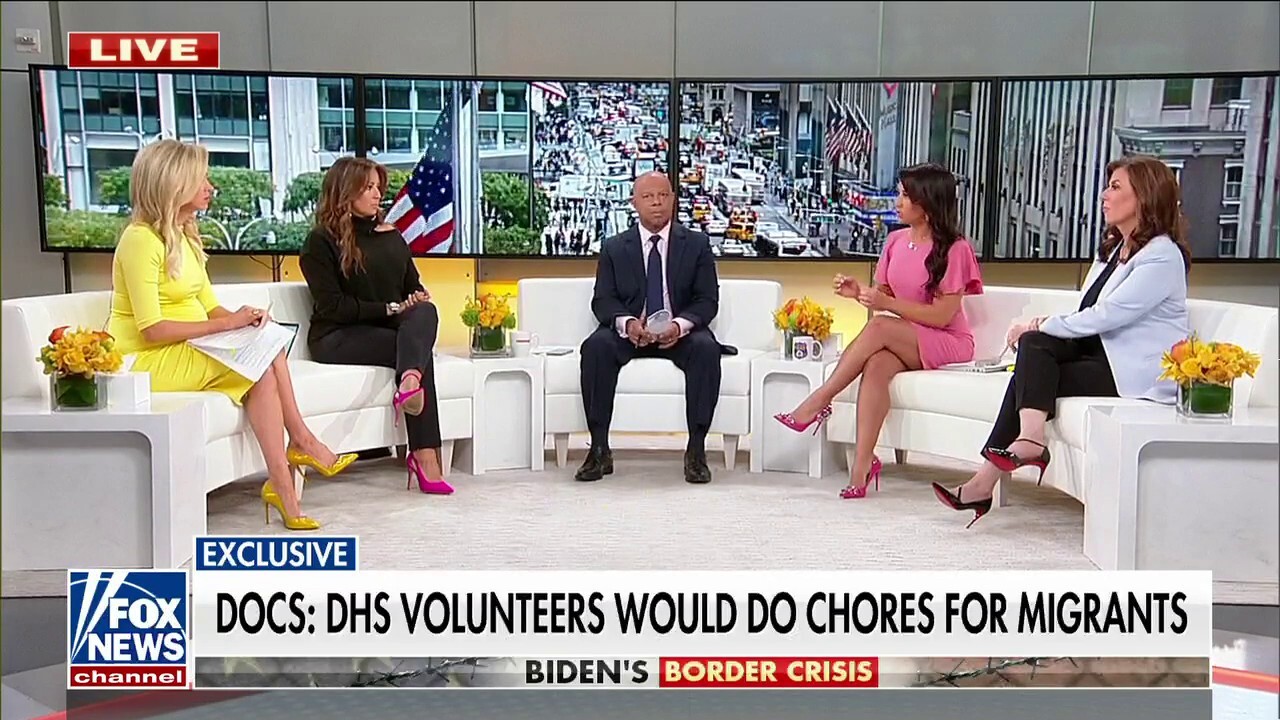 'Outnumbered' reacts to bombshell DHS report on volunteers doing chores for migrants