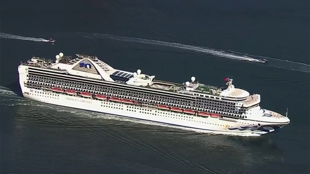 Cruise ship with at least 21 people testing positive for coronavirus docks in Oakland Port 