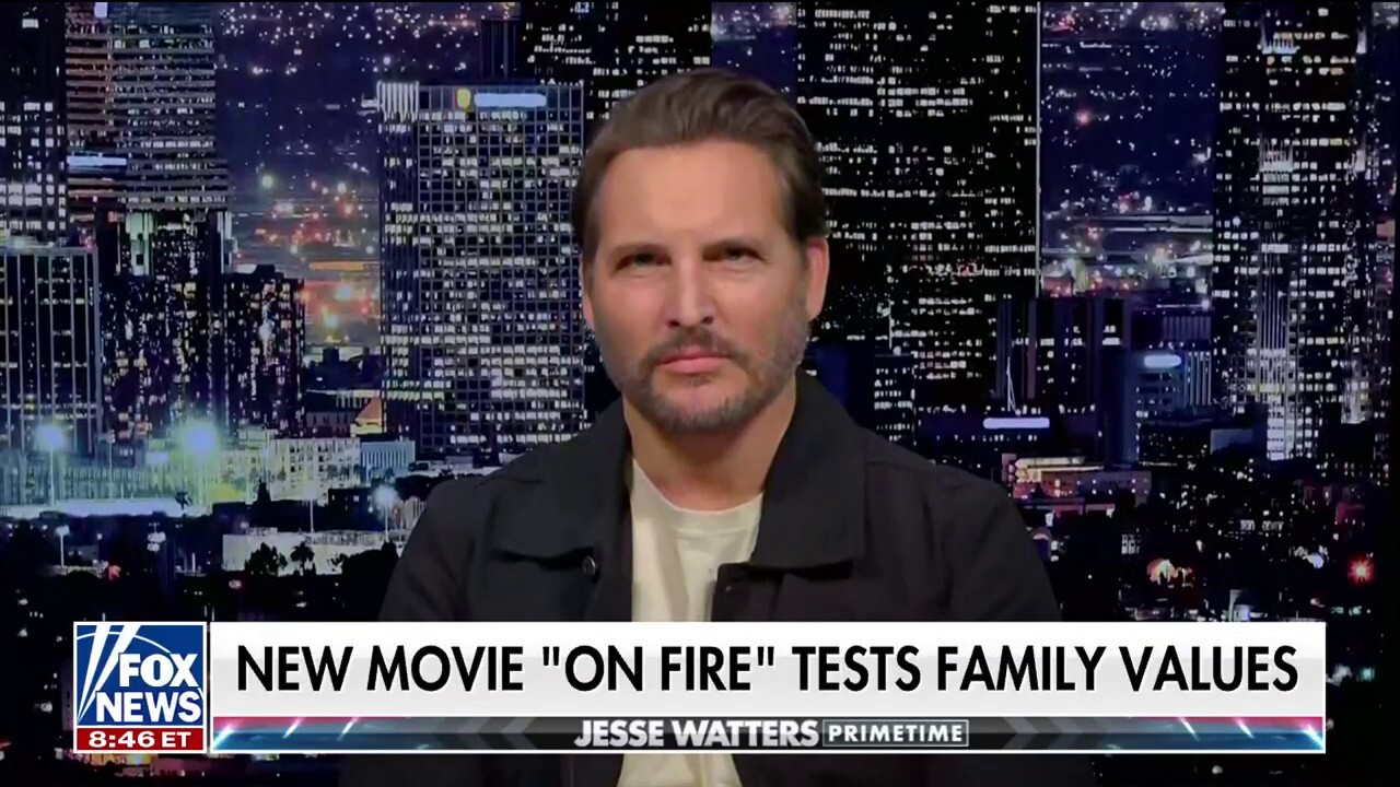 Actor Peter Facinelli: 'On Fire' shows a family coming together to overcome an obstacle