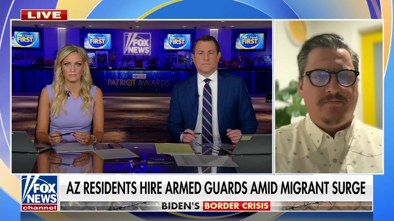 Residents in  Arizona hiring armed guards for security as migrant surge rages on