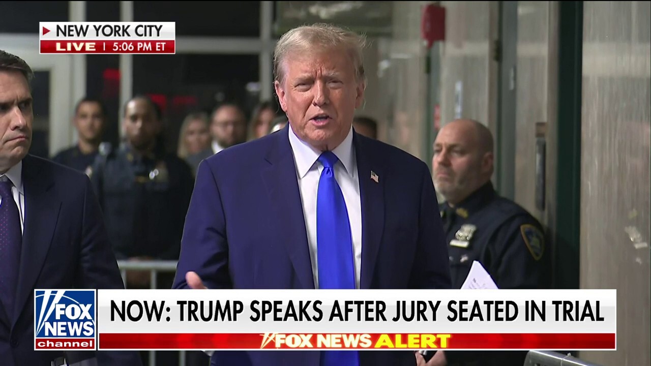 Donald Trump: This is an unfair trial