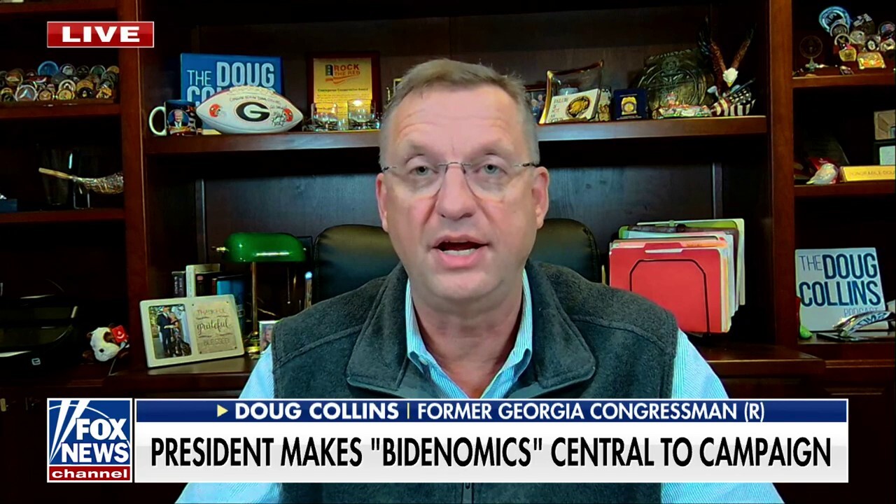  Even mainstream media acknowledges Americans aren't happy with Biden's economy: Doug Collins