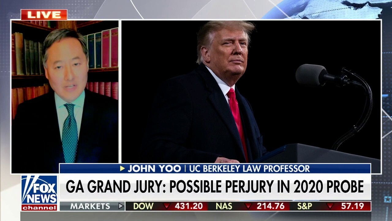 John Yoo: This could 'close the book' on the Georgia 2020 election fraud claims