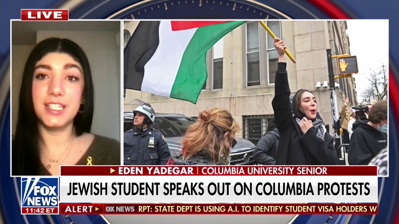 Jewish student says Columbia University has missed 'countless' opportunities to 'protect' Israeli students