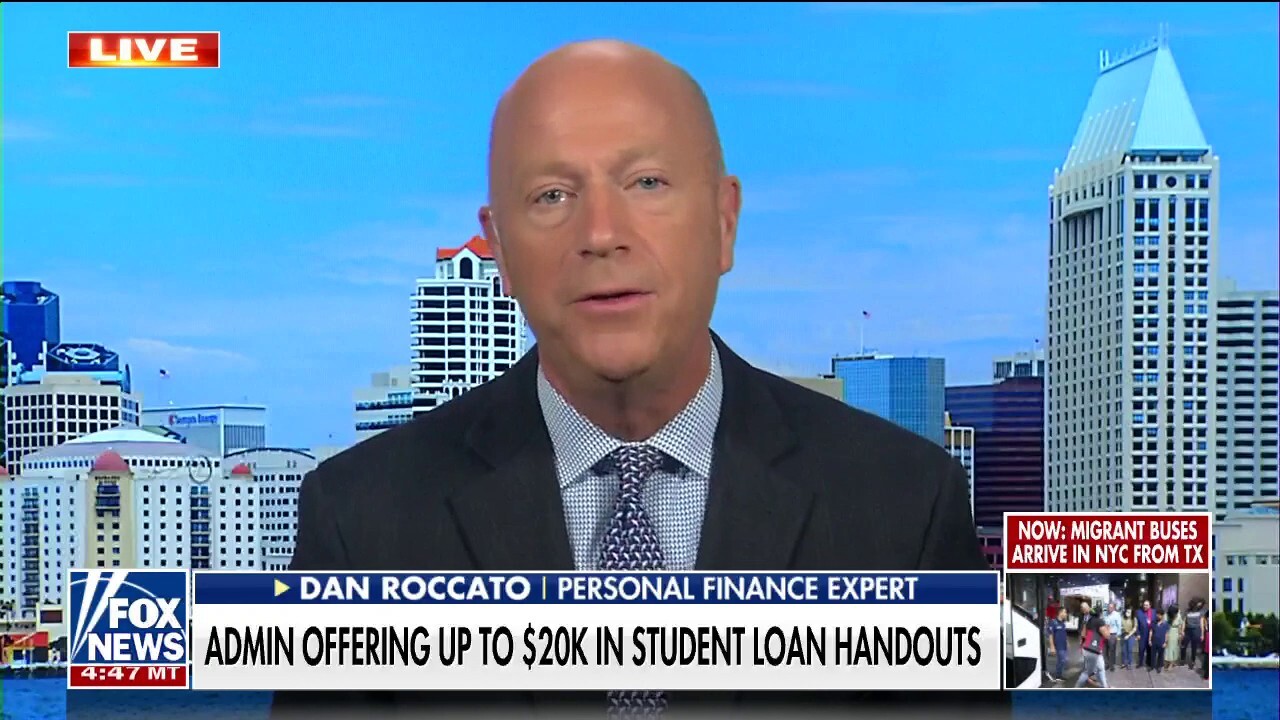 Personal finance expert slams Biden's student loan handouts: 'Don't need' the government to 'rescue' us
