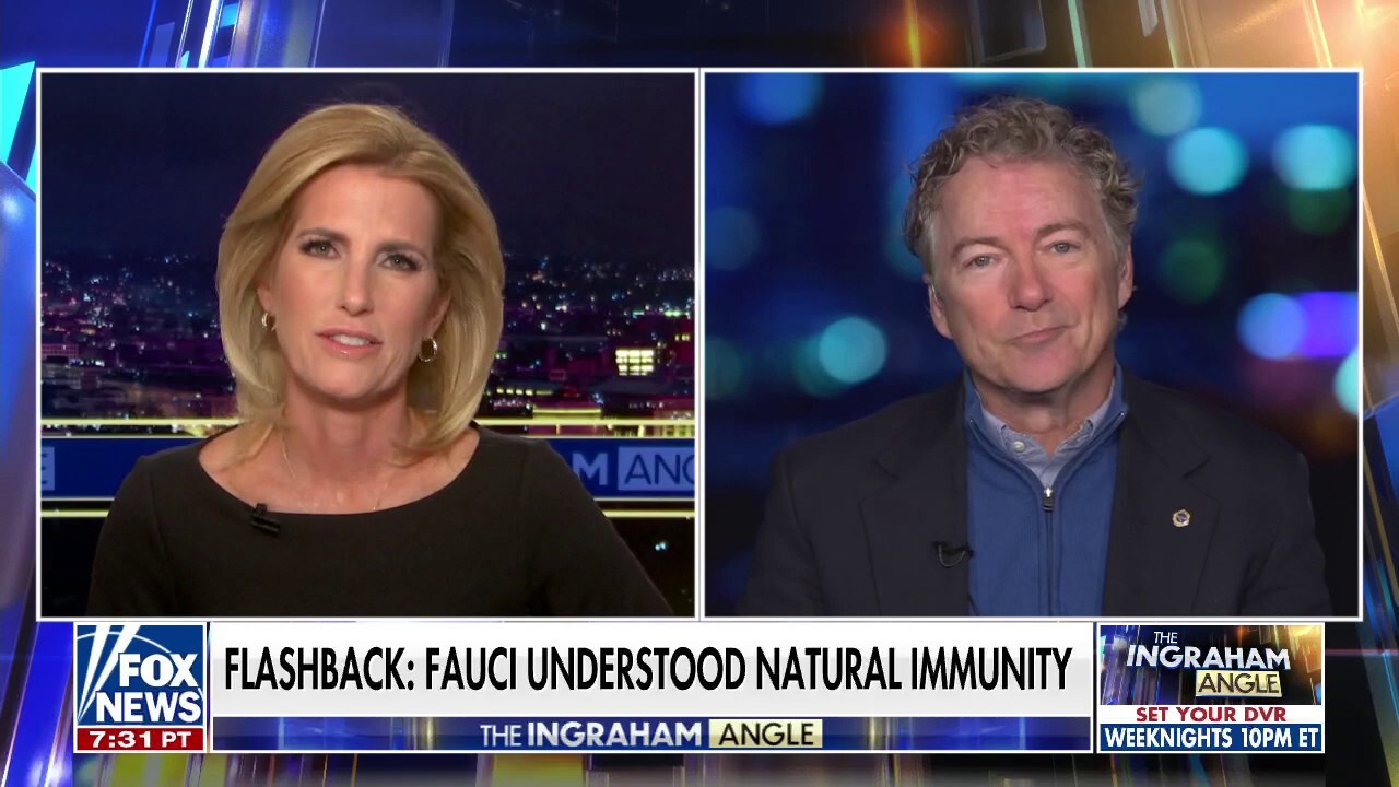 Knowledge of natural immunity has been suppressed: Sen. Paul