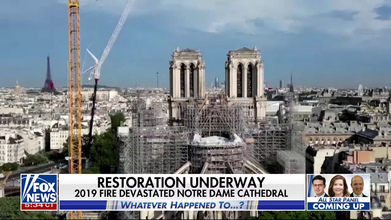 Restoration of Notre Dame Cathedral nearing completion following 2019 fire