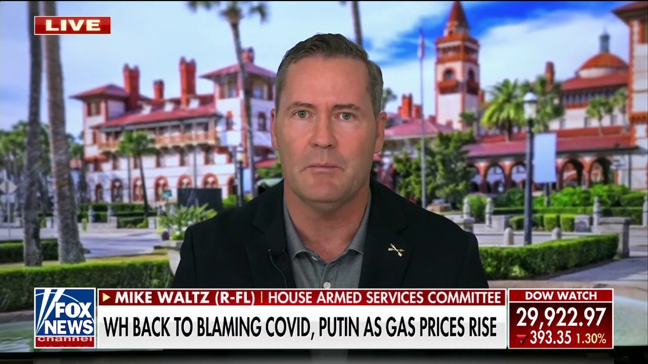 Rep. Waltz on 'Faulkner Focus': 'Biden could starve Putin's war machine right now'