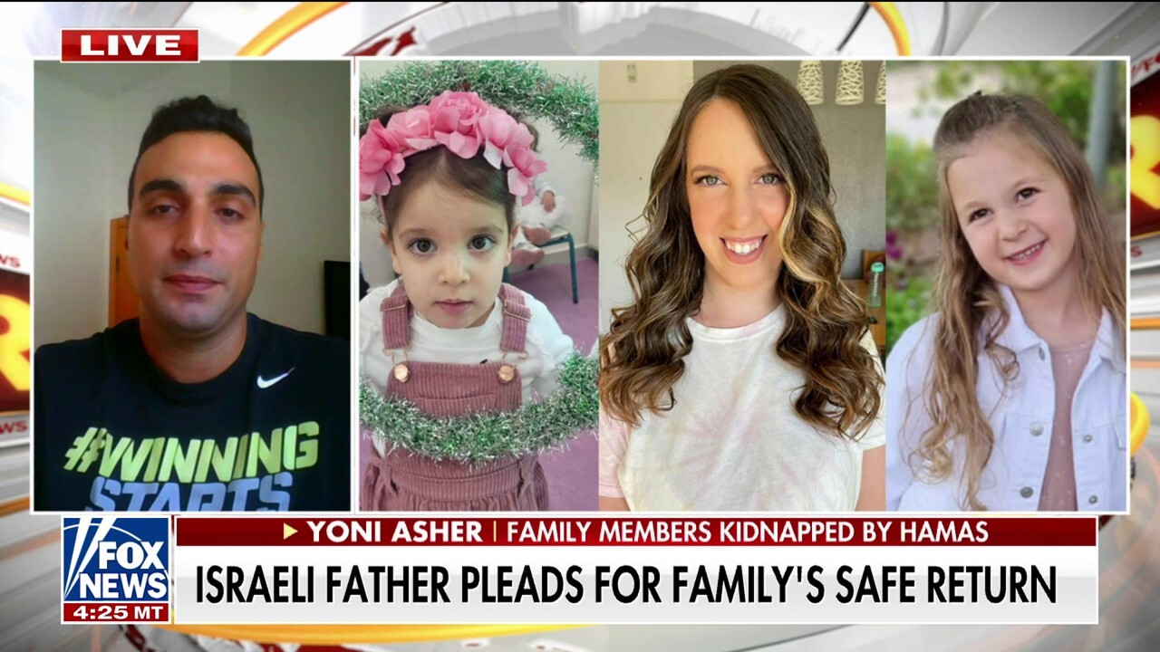 Israeli father recalls last phone call with wife before she was abducted with their children