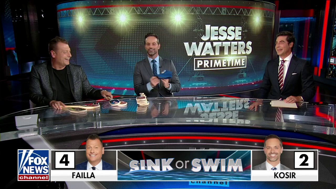 Jimmy Competes In Sink Or Swim On 'Jesse Watters Primetime'