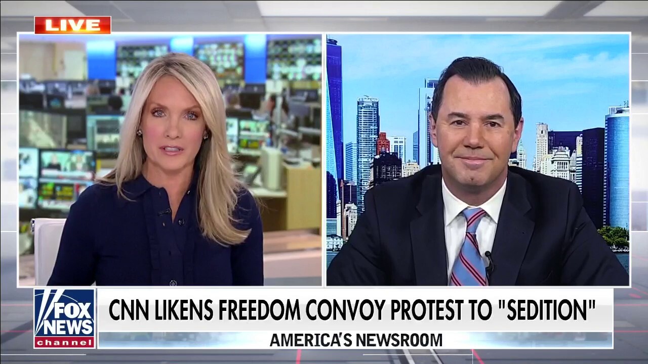 Joe Concha rips CNN for using 'ridiculous rhetoric' on Freedom Convoy coverage