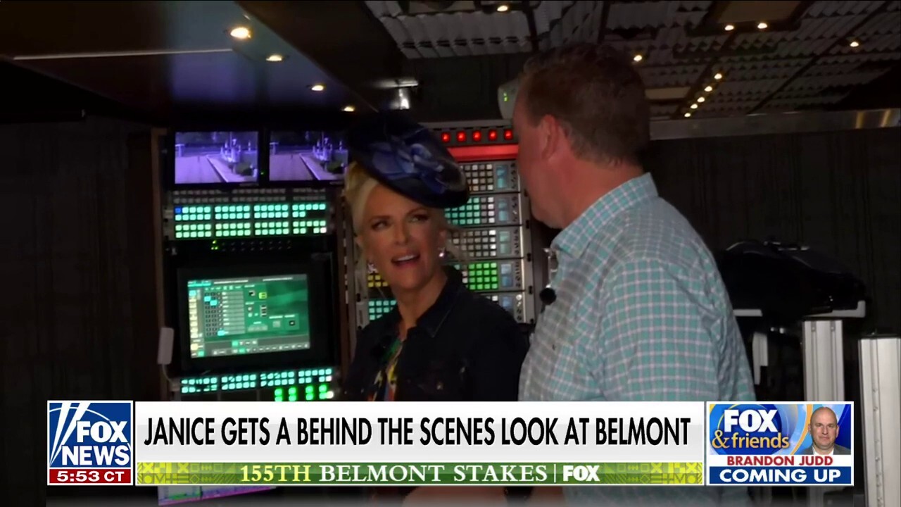 The 155th Belmont Stakes airing on FOX for the first time