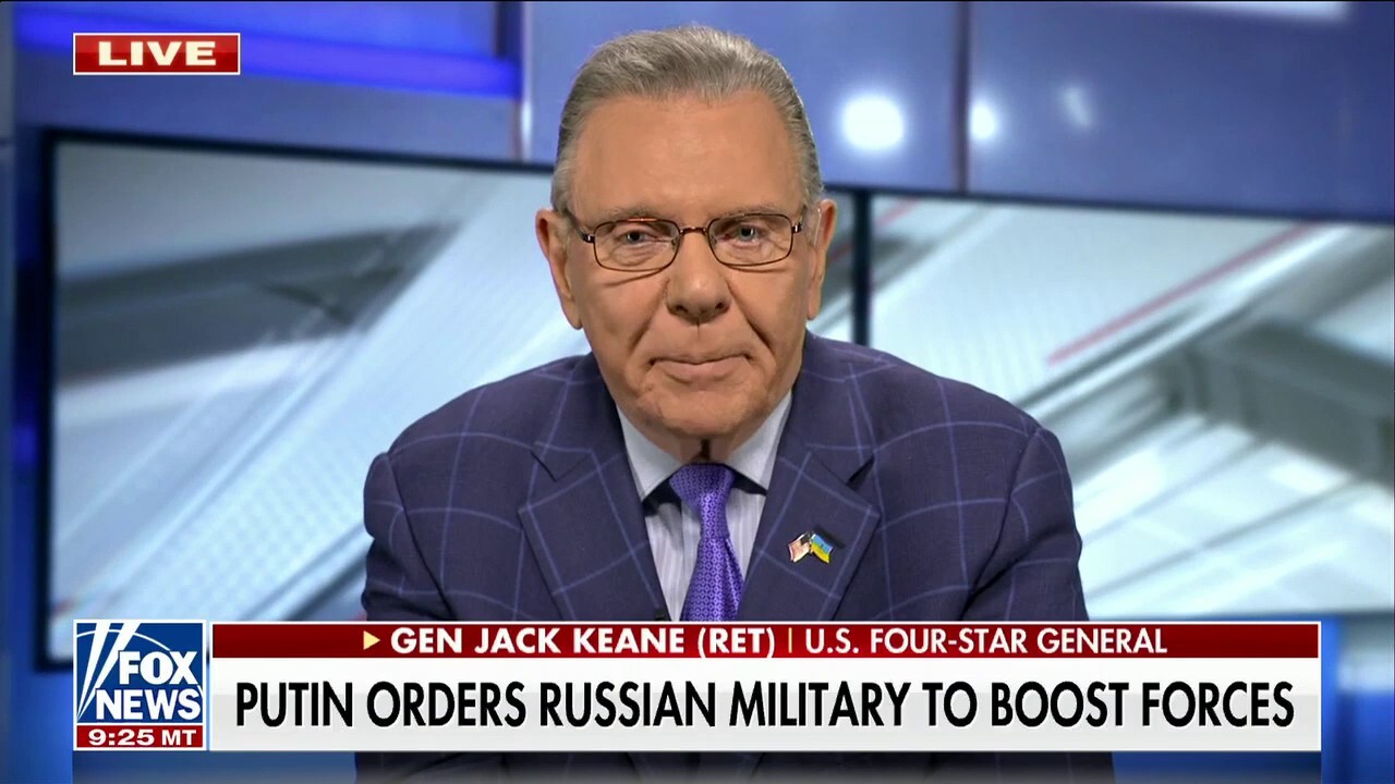 Jack Keane: Russia making a ‘strategic shift’ in war on Ukraine