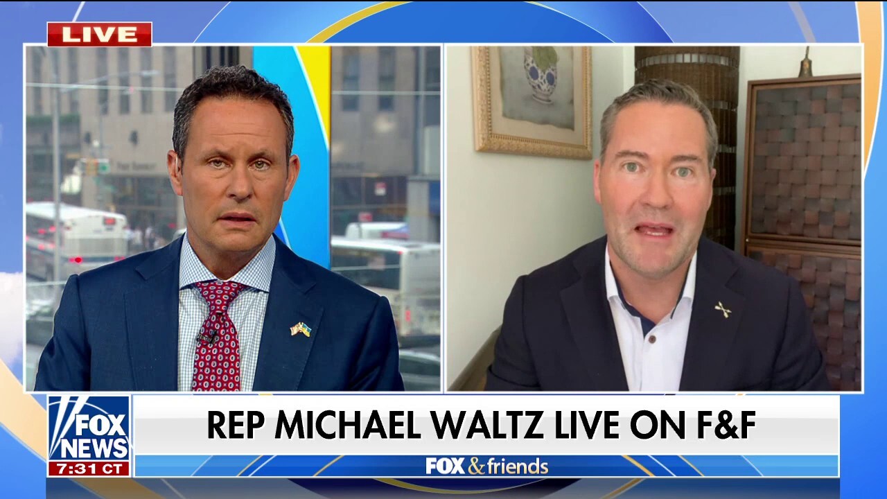 Rep. Waltz slams Biden over Pelosi's potential Taiwan visit: 'This is a mess'