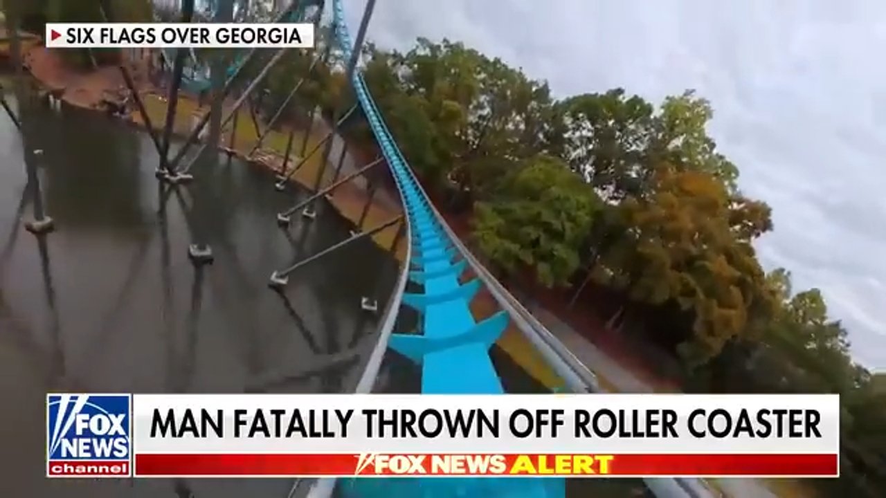 Man dies after falling from roller coaster at a Six Flags in Georgia