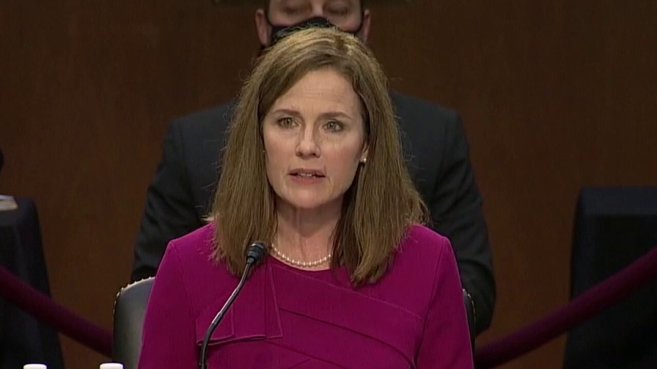 Confirmation hearings for Judge Amy Coney Barrett get underway