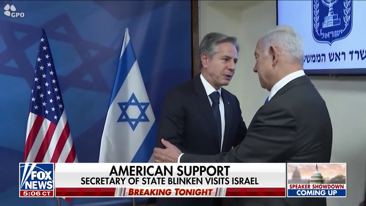  Secretary of State Blinken visits Israel