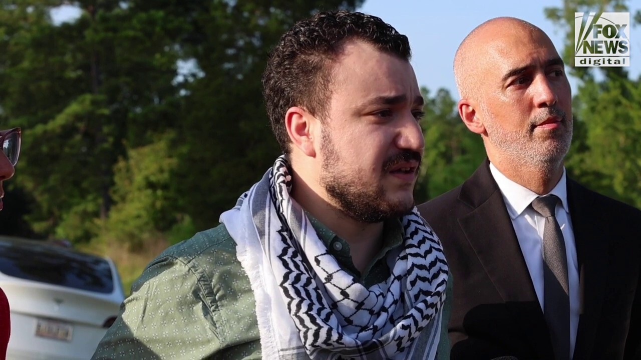 Anti-Israel activist Mahmoud Khalil speaks to reporters after being released from ICE detention: ‘Justice will prevail’ 
