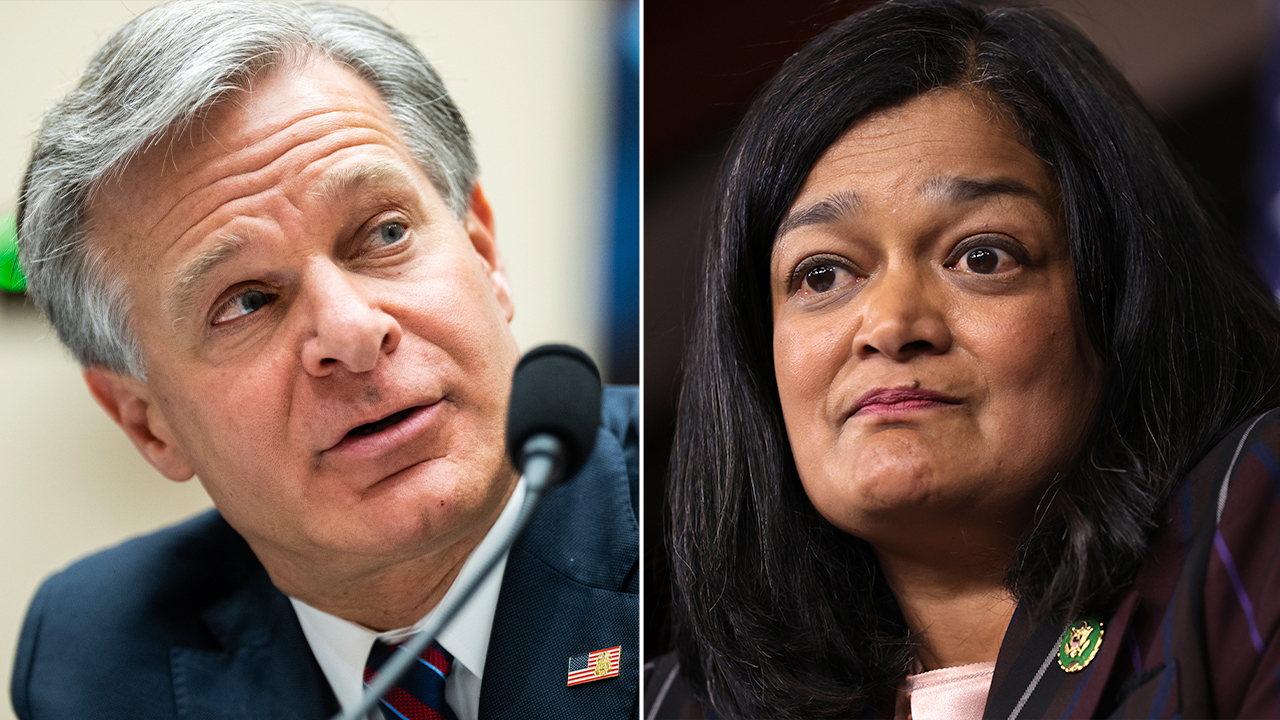 House Democrat Pramila Jayapal grills FBI Director Christopher Wray on collection of Americans' data, warns of 'difficult' FISA reauthorization