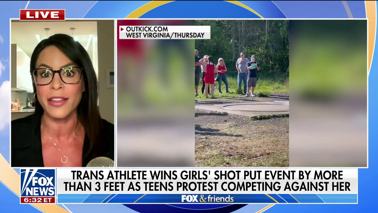Middle school girls protest as transgender athlete dominates shot put event