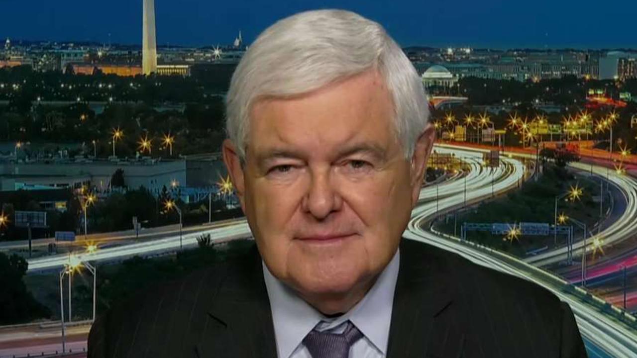 Gingrich: There's a deep anti-Israel, anti-Semitic bias on the left