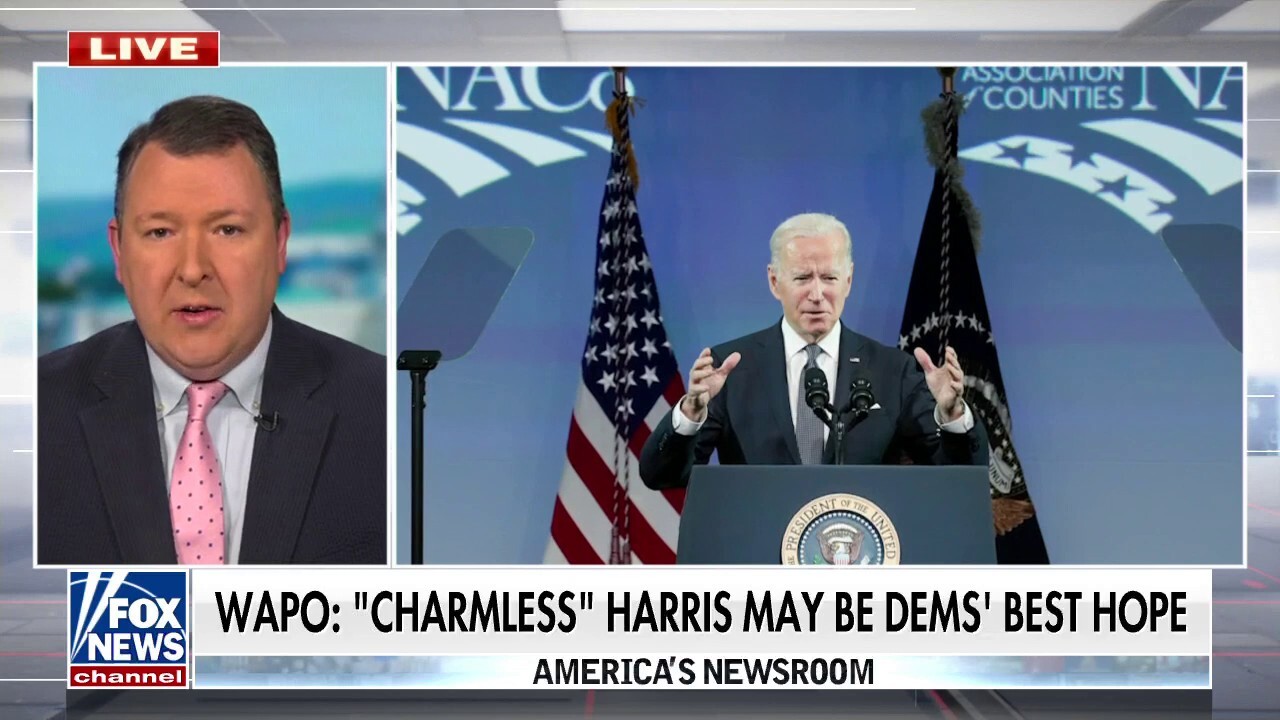 Washington Post says 'charmless' Harris may be Democrats' best hope in 2024