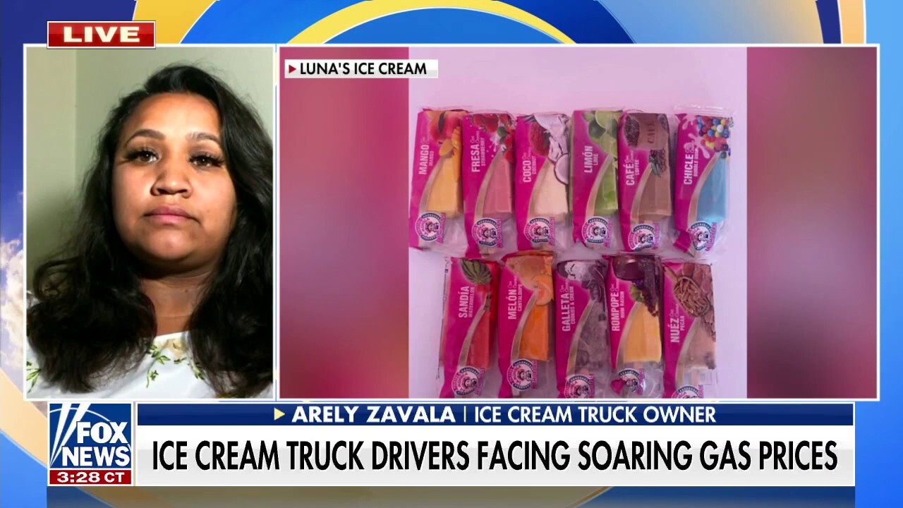 Ice cream truck owner affected by high gas prices