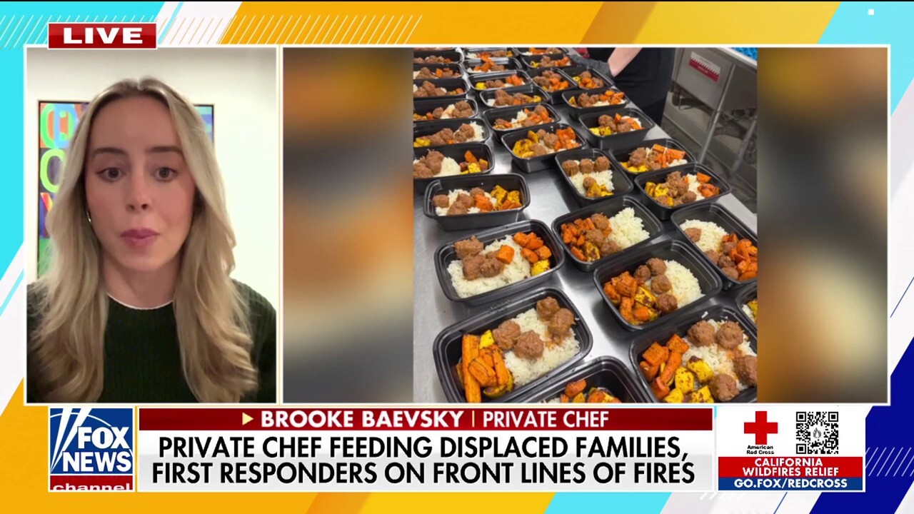 First responders and displaced families affected by California wildfires need ‘immediate nourishment,' says private chef