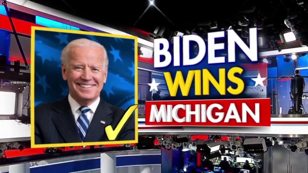 Fox News projects Joe Biden will win Michigan	