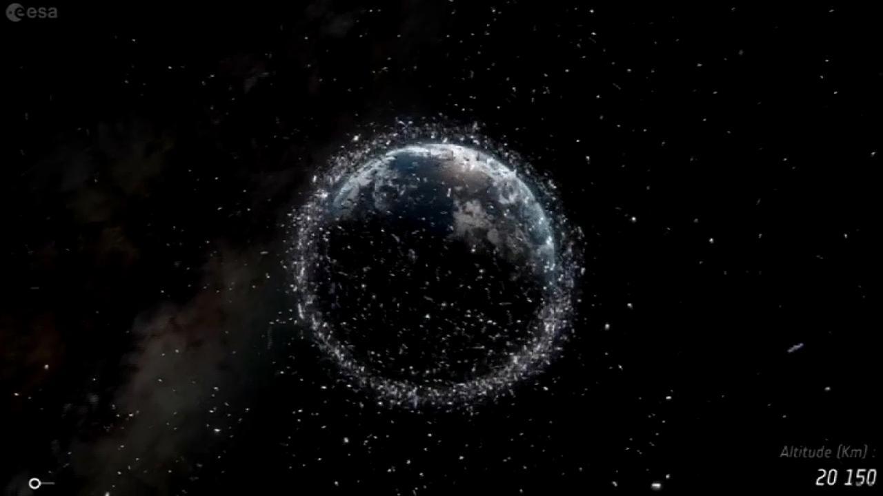 Scientists say space debris is creating a cloud around the Earth and it's causing cosmic chaos