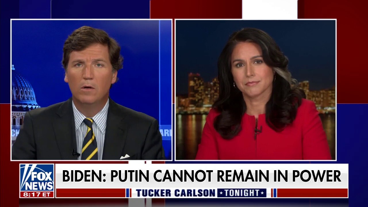 Tulsi Gabbard: Biden regime change comment was deliberate, not a gaffe