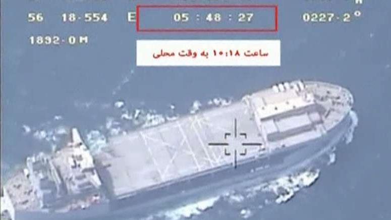 Iran's Revolutionary Guard claims to have seized British oil tanker